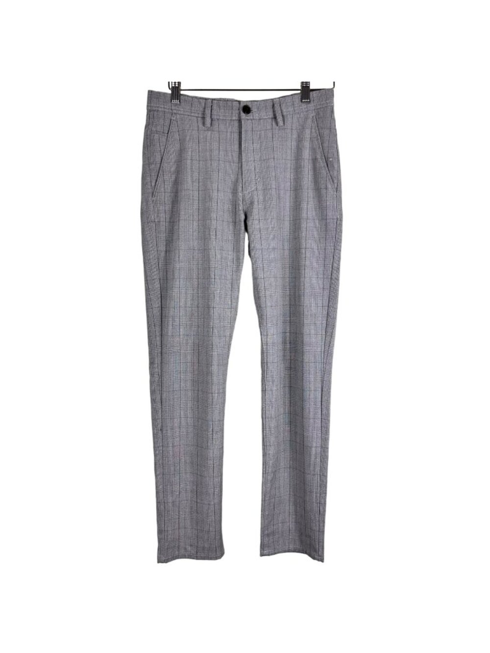 ZARA Grey Plaid Suit Pants Size 29 Tailored Work‎ Trousers